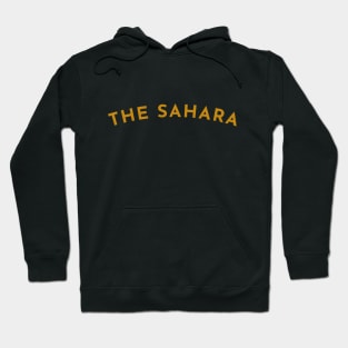 The Sahara Typography Hoodie